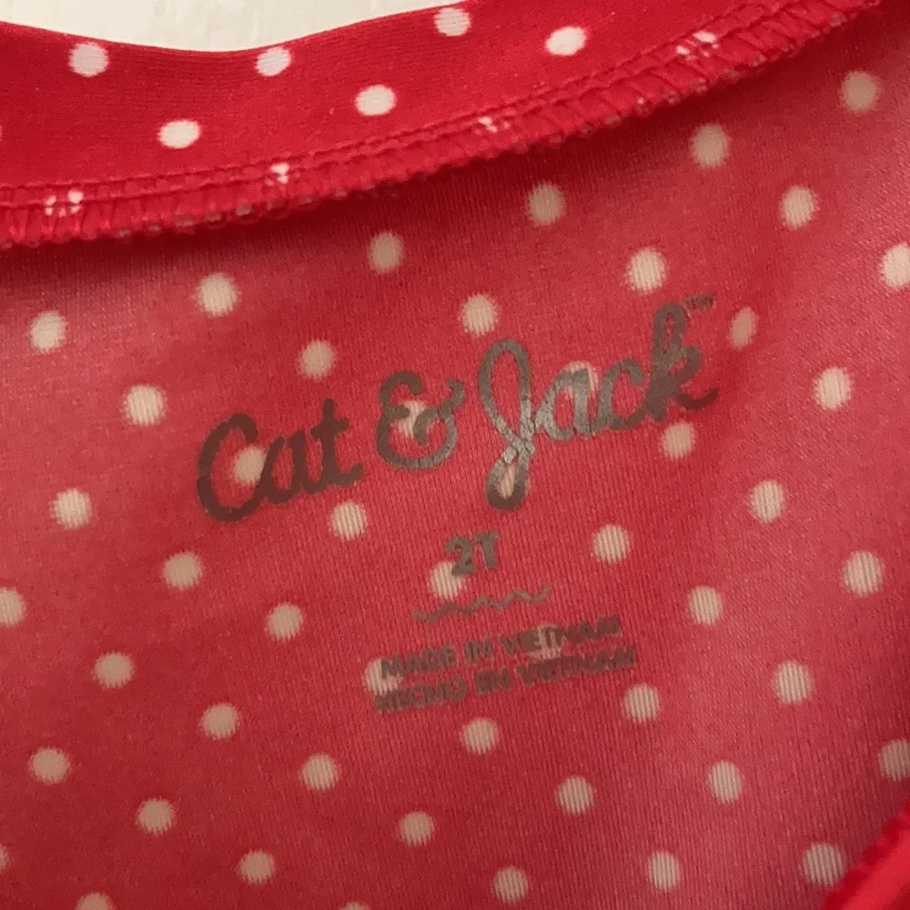 Cat & jack girls swim top 2t